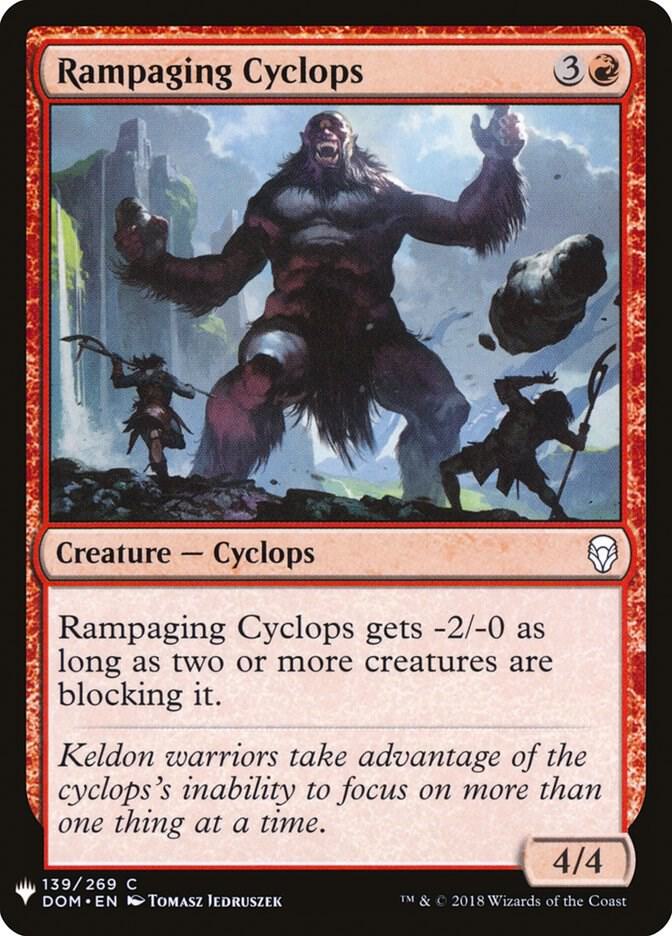 Rampaging Cyclops 139 (The List Reprints)  | Good Games Adelaide SA