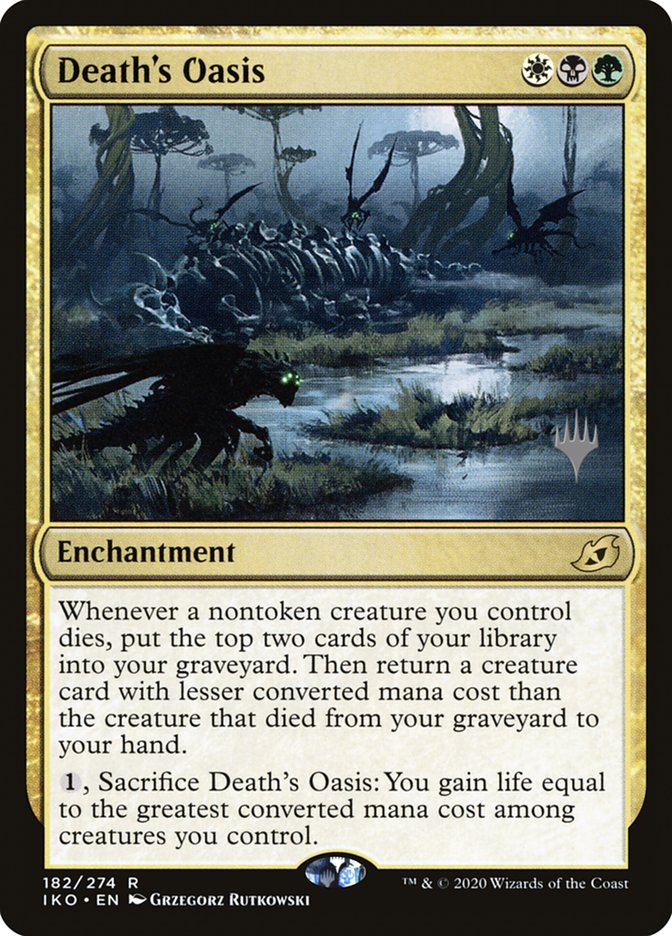 Death's Oasis (Promo Pack) [Ikoria: Lair of Behemoths Promos] | Good Games Adelaide SA