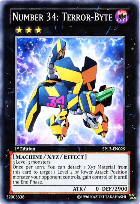 Number 34: Terror-Byte [SP13-EN025] Common | Good Games Adelaide SA