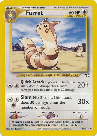 Furret (35/111) [Neo Genesis Unlimited] | Good Games Adelaide SA