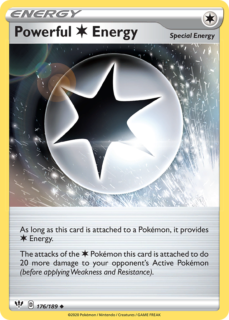 Powerful Colorless Energy (176/189) [Sword & Shield: Darkness Ablaze] | Good Games Adelaide SA