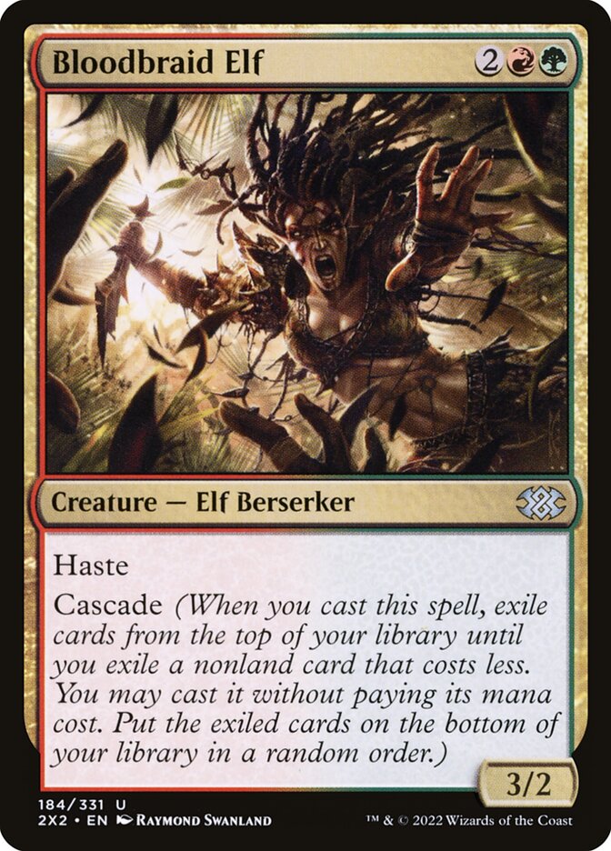 Bloodbraid Elf 184 (Double Masters 2022)  | Good Games Adelaide SA
