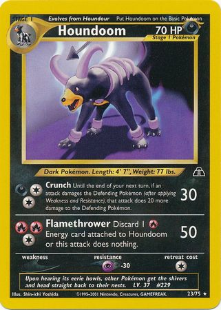 Houndoom (23/75) [Neo Discovery Unlimited] | Good Games Adelaide SA