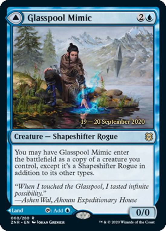 Glasspool Mimic 60 (Prerelease Cards)  - Foil | Good Games Adelaide SA
