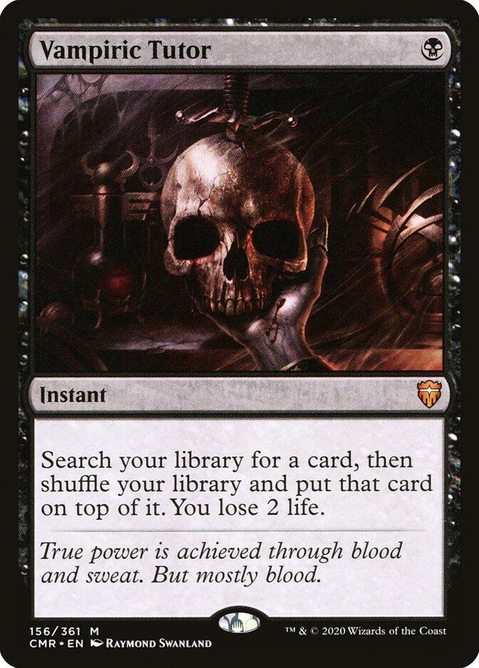 Vampiric Tutor 156 (Commander Legends)  - Foil | Good Games Adelaide SA