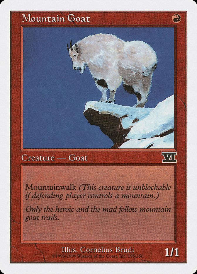 Mountain Goat [Classic Sixth Edition] | Good Games Adelaide SA