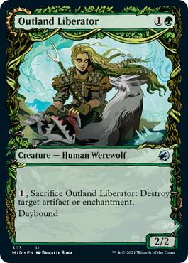 Outland Liberator Showcase 303 (Innistrad: Midnight Hunt)  | Good Games Adelaide SA