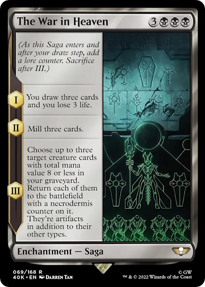 The War in Heaven Surge Foil 69 (Universes Beyond: Warhammer 40,000)  - Foil | Good Games Adelaide SA
