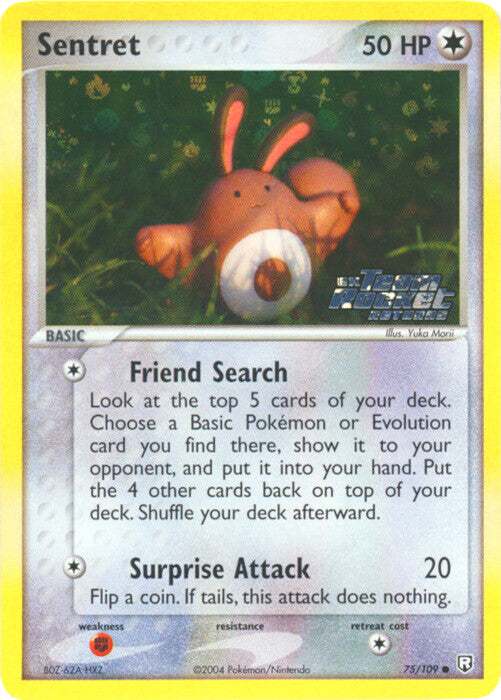 Sentret (75/109) (Stamped) [EX: Team Rocket Returns] | Good Games Adelaide SA