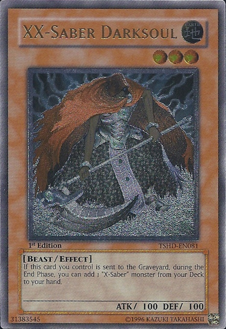 XX-Saber Darksoul [TSHD-EN081] Ultimate Rare | Good Games Adelaide SA