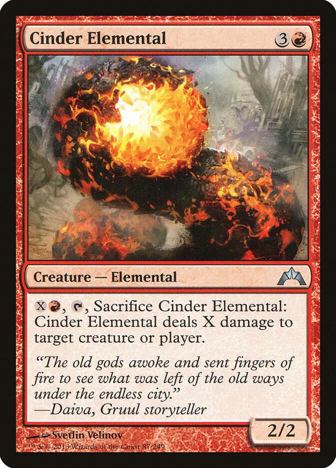 Cinder Elemental 87 (Gatecrash)  | Good Games Adelaide SA