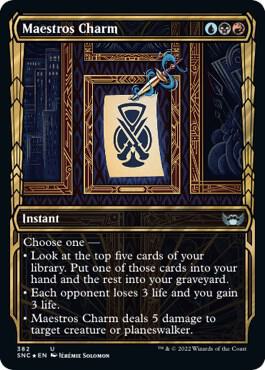 Maestros Charm Gilded Foil 382 (Streets of New Capenna)  - Foil | Good Games Adelaide SA