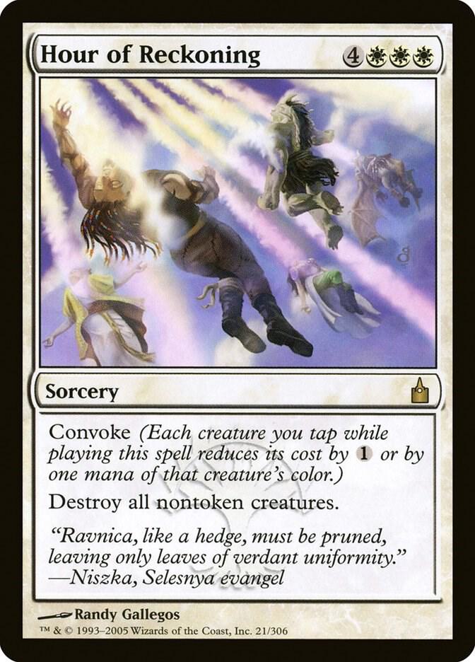 Hour of Reckoning 21/306 (Ravnica: City of Guilds)  - Foil | Good Games Adelaide SA
