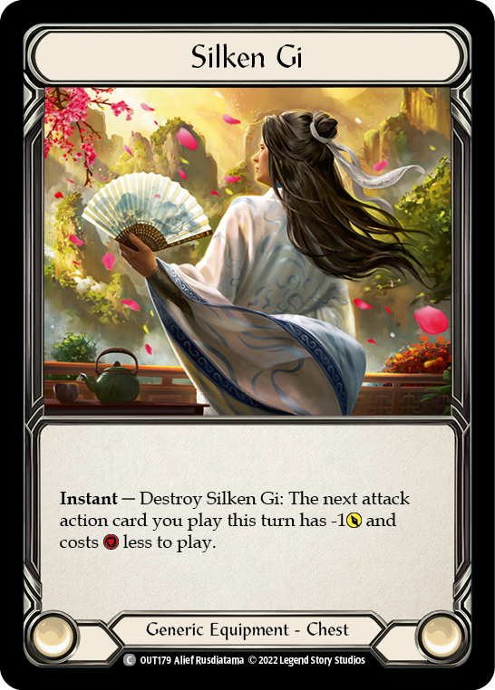 Silken Gi [OUT179] (Outsiders)  Rainbow Foil | Good Games Adelaide SA