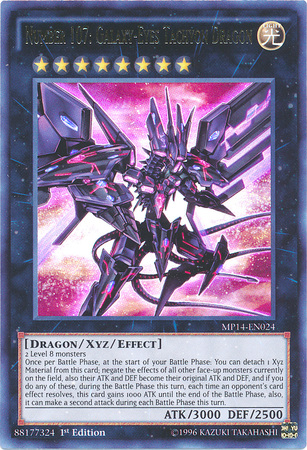 Number 107: Galaxy-Eyes Tachyon Dragon [MP14-EN024] Ultra Rare | Good Games Adelaide SA