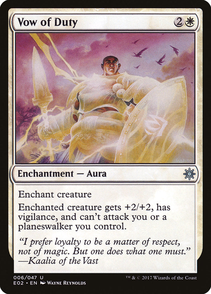 Vow of Duty [Explorers of Ixalan] | Good Games Adelaide SA