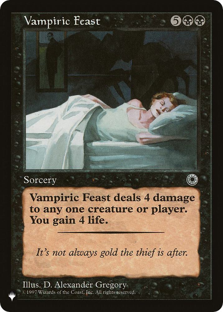 Vampiric Feast  (The List Reprints)  | Good Games Adelaide SA
