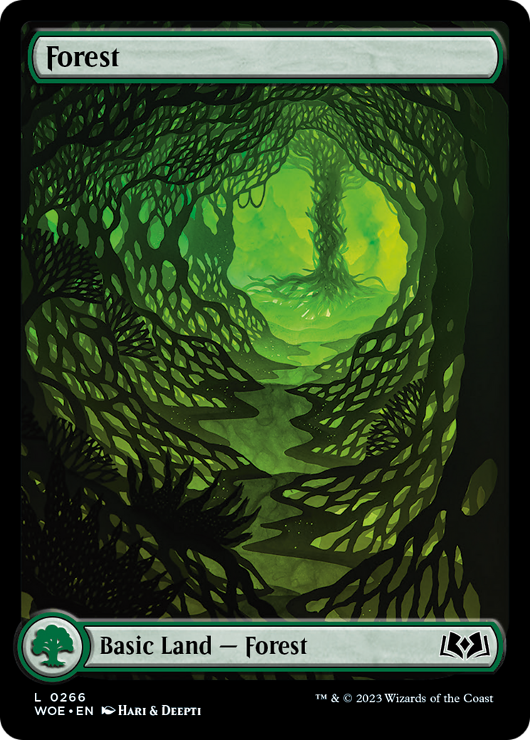 Forest (266) (Full-Art) [Wilds of Eldraine] | Good Games Adelaide SA