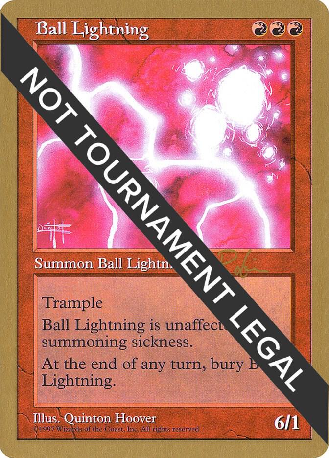 Ball Lightning 1998 Ben Rubin 5ED  (World Championship Decks)  | Good Games Adelaide SA