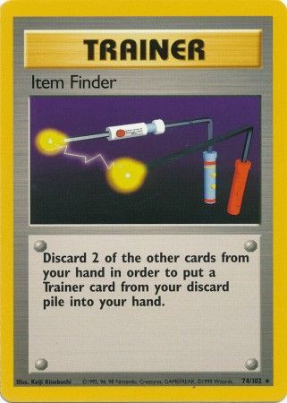 Item Finder (74/102) [Base Set Unlimited] | Good Games Adelaide SA