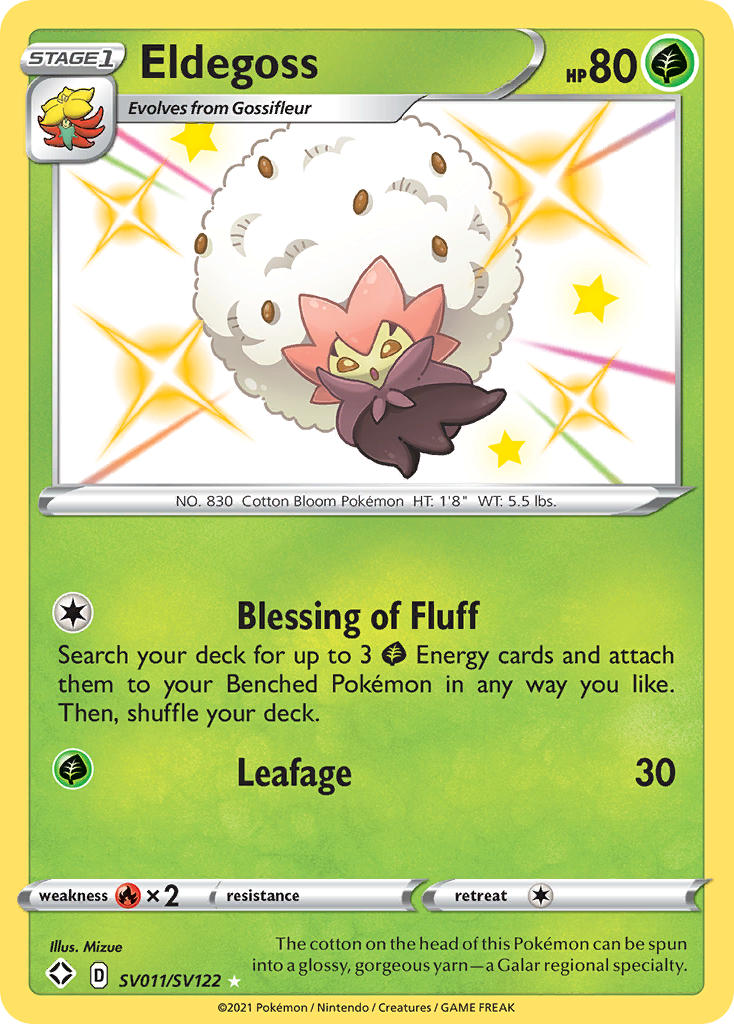 Eldegoss (SV011/SV122) [Sword & Shield: Shining Fates] | Good Games Adelaide SA