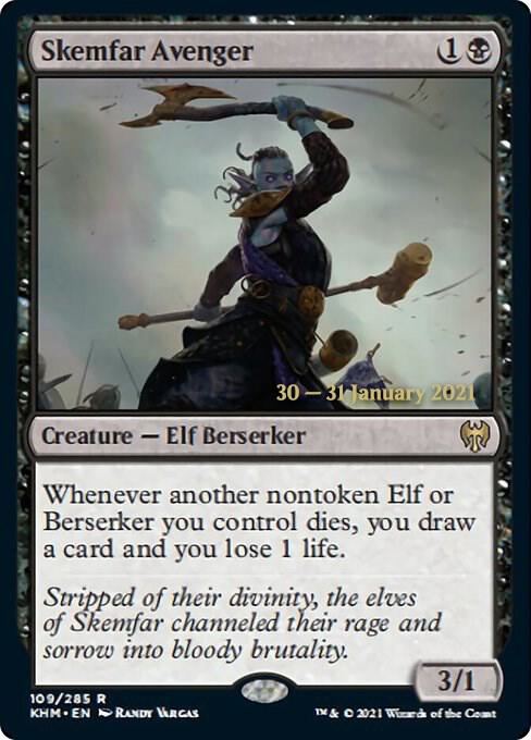 Skemfar Avenger 109 (Prerelease Cards)  - Foil | Good Games Adelaide SA