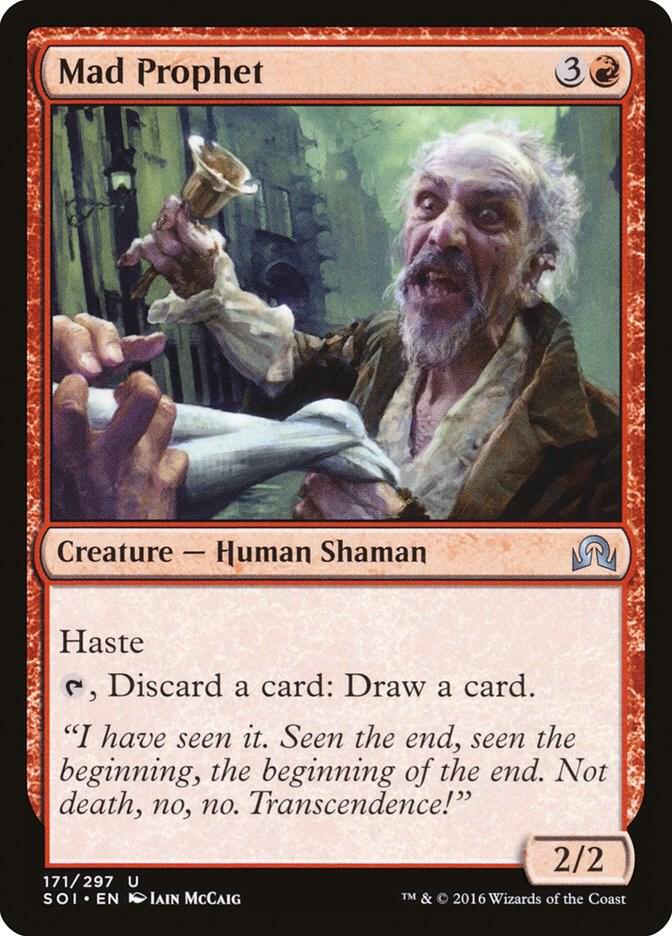 Mad Prophet 171 (Shadows over Innistrad)  - Foil | Good Games Adelaide SA