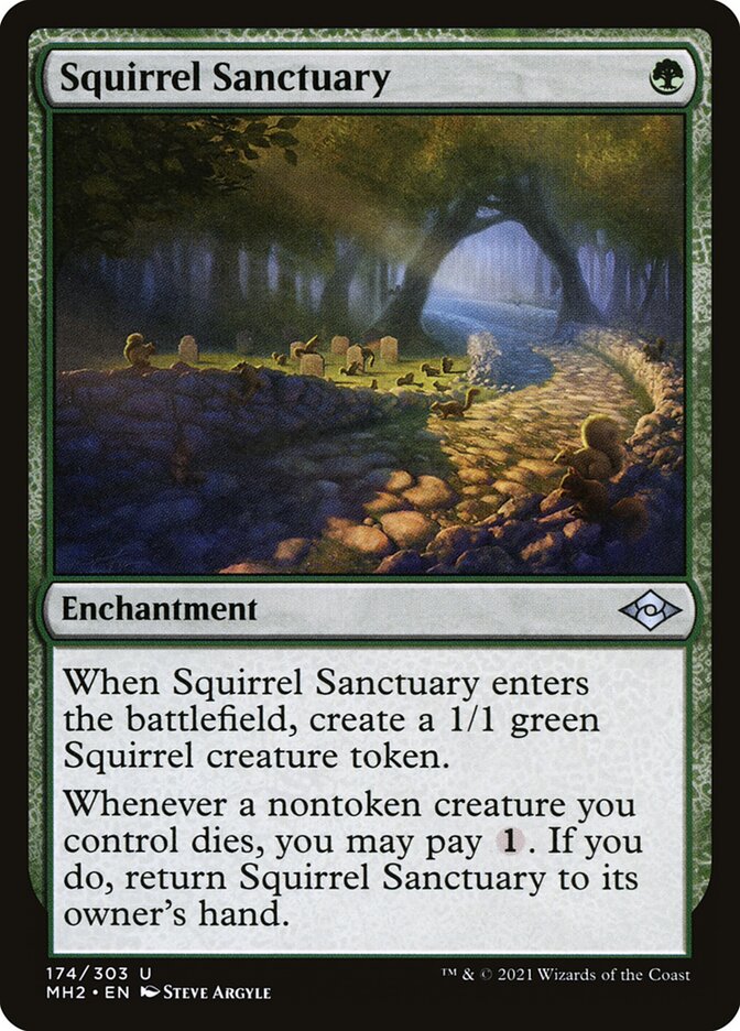Squirrel Sanctuary 174 (Modern Horizons 2)  - Foil | Good Games Adelaide SA