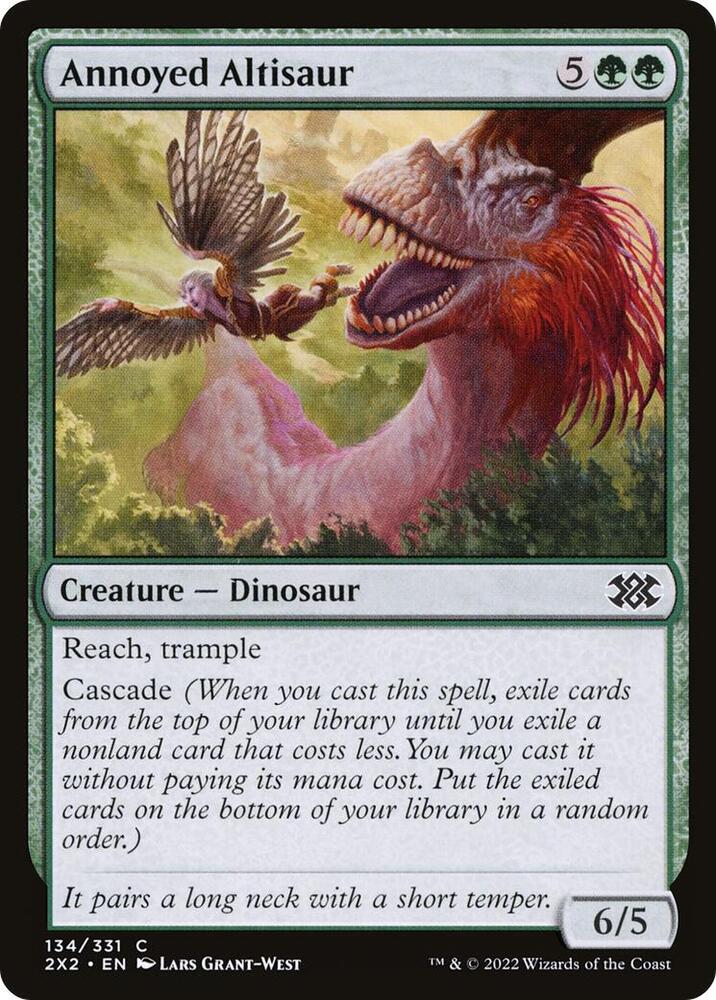 Annoyed Altisaur 134 (Double Masters 2022)  | Good Games Adelaide SA