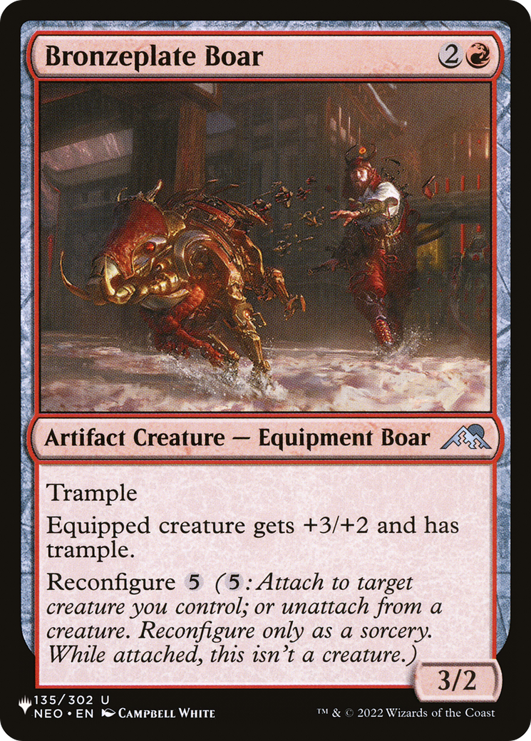 Bronzeplate Boar [The List Reprints] | Good Games Adelaide SA