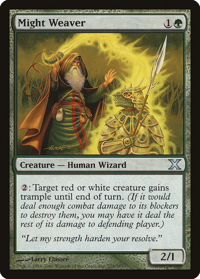 Might Weaver 278 (10th Edition)  | Good Games Adelaide SA