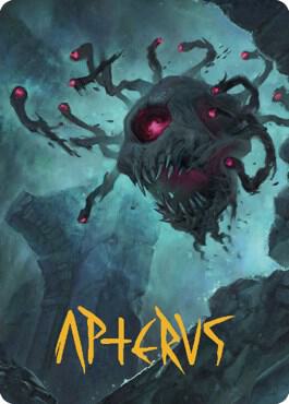 Death Tyrant Art Card Gold Stamped Signature 11 (Art Series: Commander Legends: Battle for Baldur's Gate)  | Good Games Adelaide SA