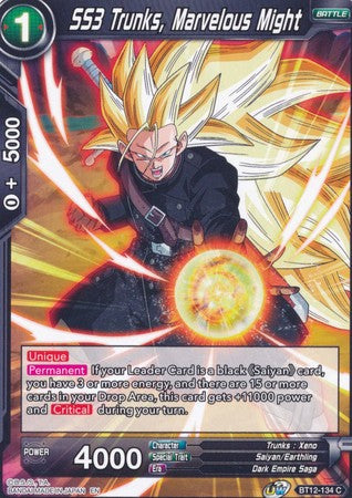 SS3 Trunks, Marvelous Might [BT12-134] | Good Games Adelaide SA