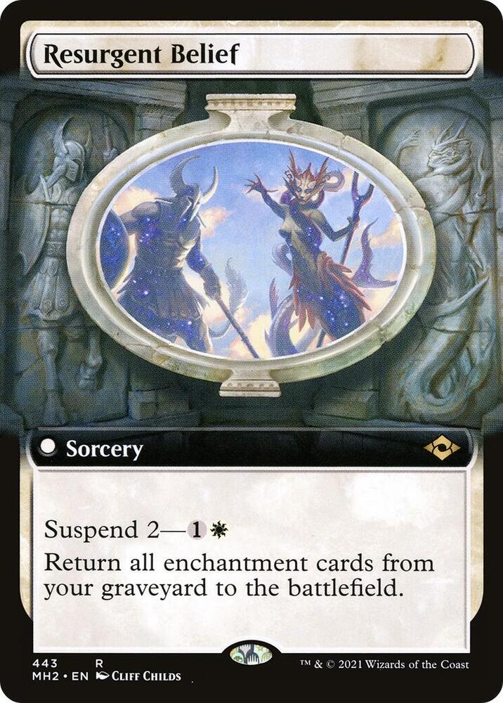 Resurgent Belief Extended Art 443 (Modern Horizons 2)  | Good Games Adelaide SA