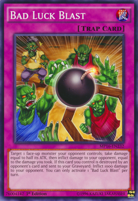 Bad Luck Blast [MP16-EN232] Common | Good Games Adelaide SA
