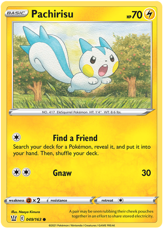 Pachirisu (049/163) [Sword & Shield: Battle Styles] | Good Games Adelaide SA