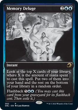 Memory Deluge 62 (Innistrad: Double Feature)  - Foil | Good Games Adelaide SA