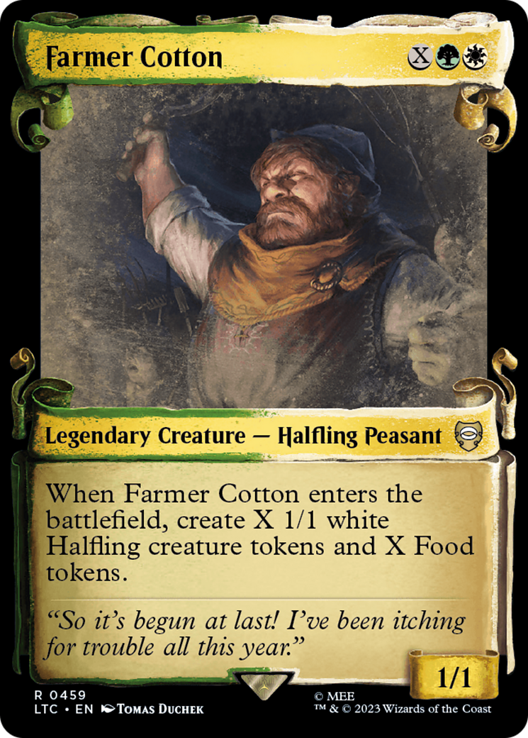Farmer Cotton [The Lord of the Rings: Tales of Middle-Earth Commander Showcase Scrolls] | Good Games Adelaide SA