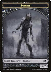 Zombie // Golem Double-Sided Token [Modern Horizons Tokens] | Good Games Adelaide SA