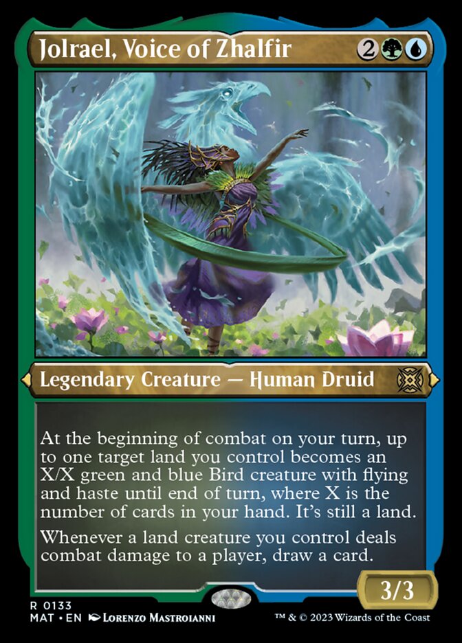 Jolrael, Voice of Zhalfir (Foil Etched) [March of the Machine: The Aftermath] | Good Games Adelaide SA