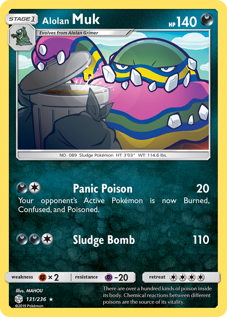 Alolan Muk (131/236) [Sun & Moon: Cosmic Eclipse] | Good Games Adelaide SA