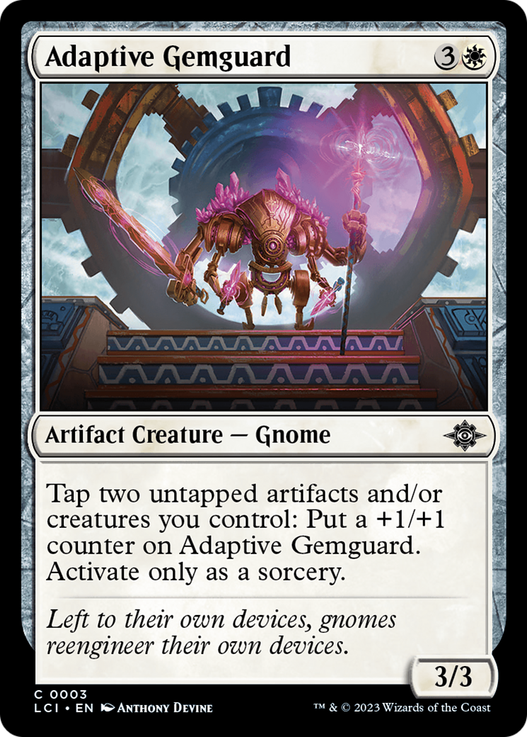 Adaptive Gemguard [The Lost Caverns of Ixalan] | Good Games Adelaide SA