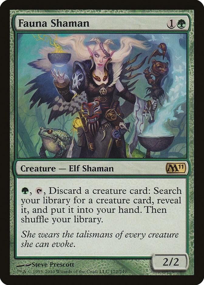 Fauna Shaman 172 (Magic 2011 (M11))  - Foil | Good Games Adelaide SA