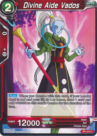 Divine Aide Vados [BT1-010] | Good Games Adelaide SA