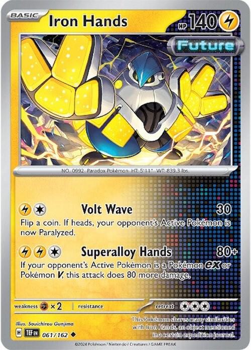 Iron Hands 061/162 (SV05: Temporal Forces)  - Reverse Holofoil | Good Games Adelaide SA