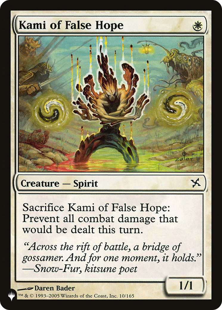 Kami of False Hope [The List Reprints] | Good Games Adelaide SA