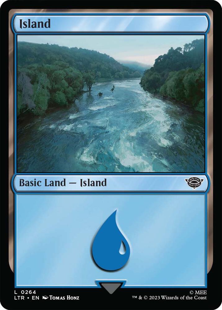 Island 264 (Universes Beyond: The Lord of the Rings: Tales of Middle-earth)  | Good Games Adelaide SA