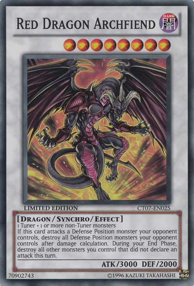 Red Dragon Archfiend [CT07-EN025] Super Rare | Good Games Adelaide SA