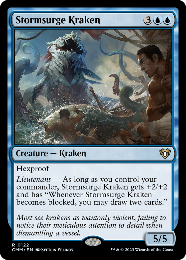 Stormsurge Kraken [Commander Masters] | Good Games Adelaide SA