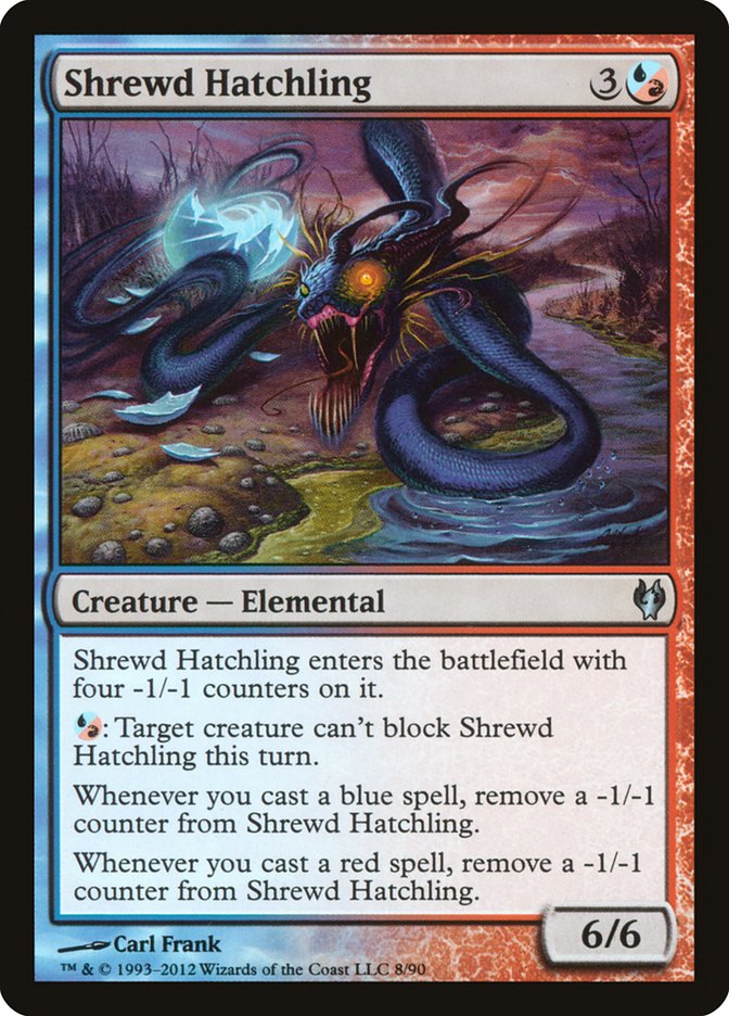 Shrewd Hatchling [Duel Decks: Izzet vs. Golgari] | Good Games Adelaide SA